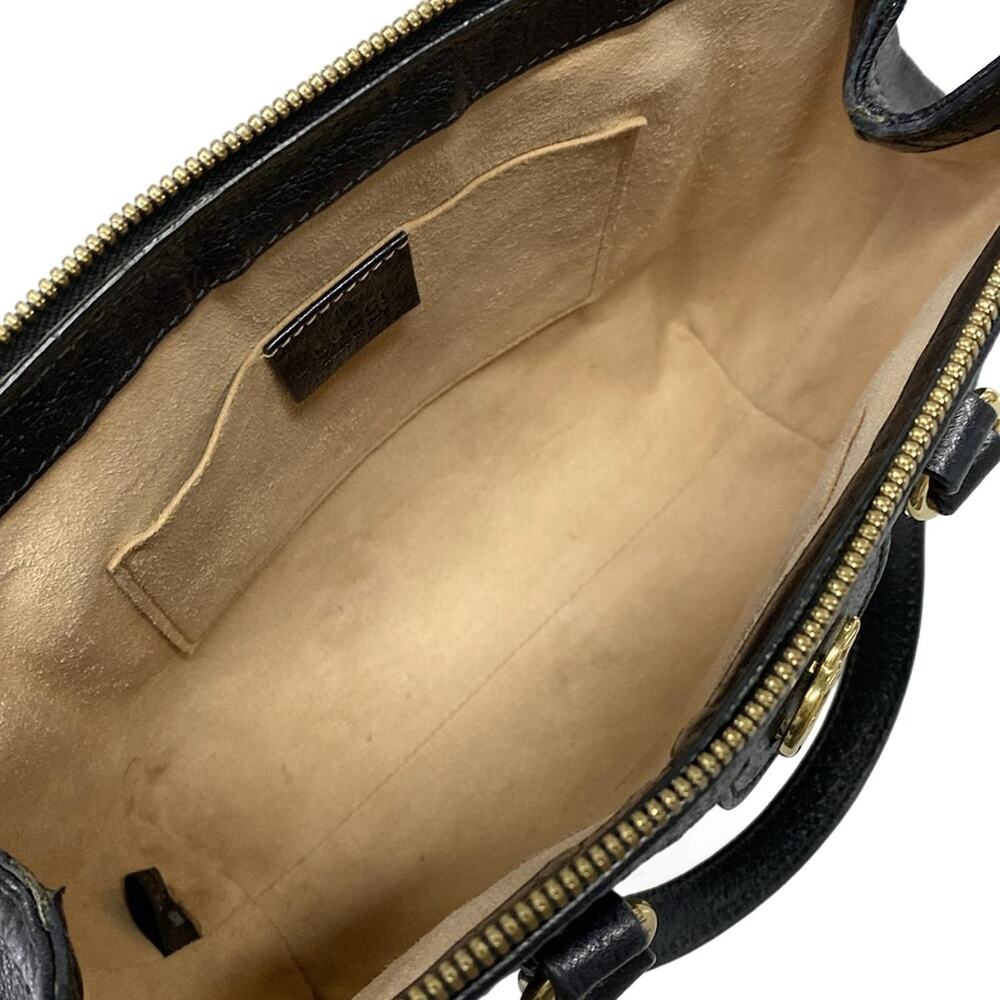 Gucci Ophidia Handbag 547551 Black Green Red - Picture 7 of 15